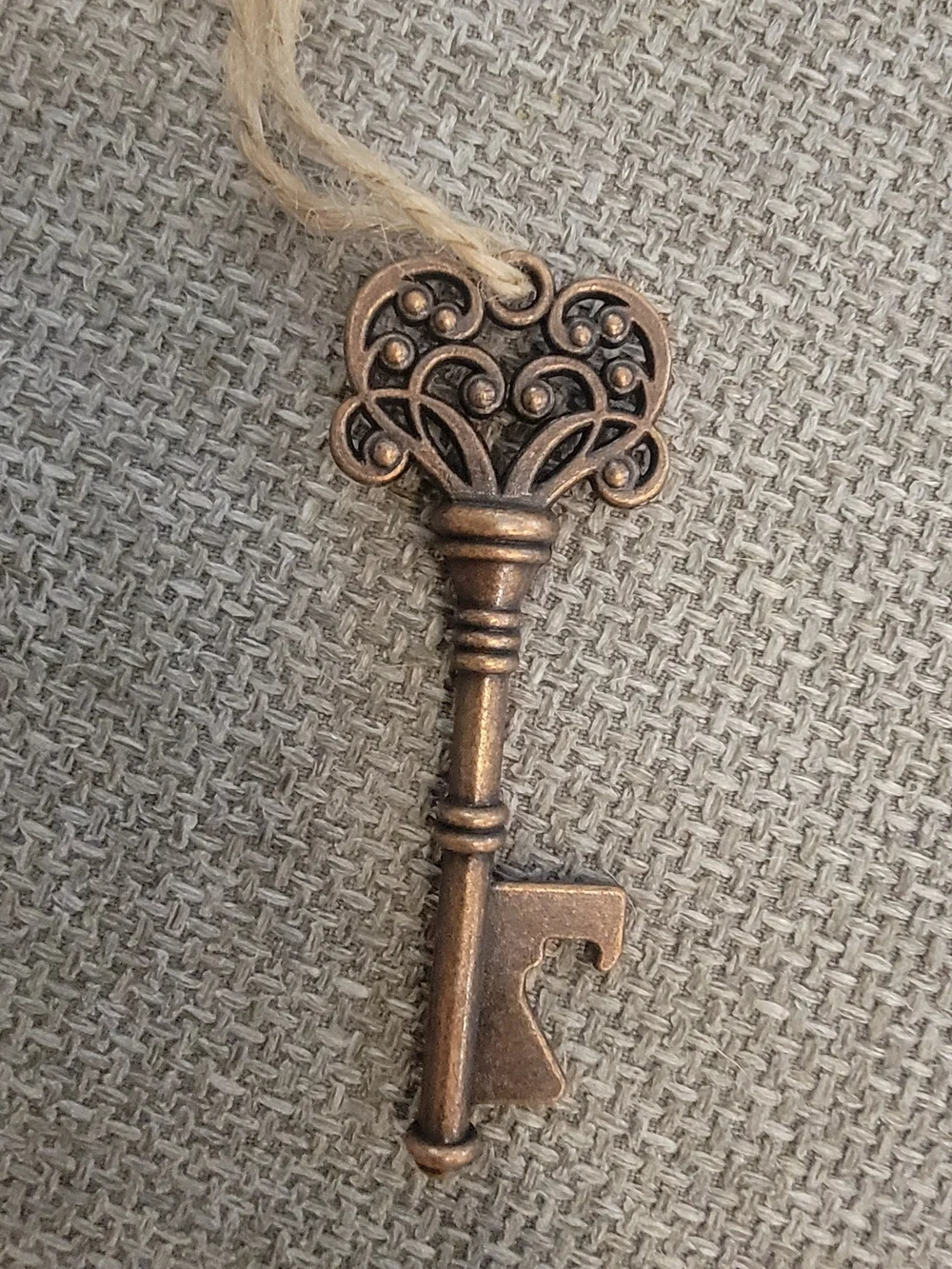 48 Pc Vintage Skeleton Key Bottle Opener Favors Lot 43 with Wooden Tags 5 Plain